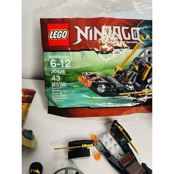 LEGO Ninjago lot  30291 30426  complete With Manual Ninjago Battle Arena & Book - Picture 3 of 10